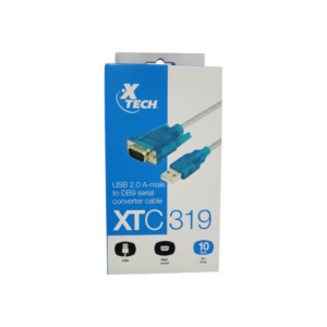 CABLE CONVERTIDOR USB A DB9 XTC319 10FT XTECH
