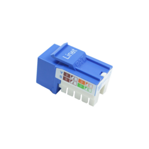 CATCOM DADO 90 GRADOS CAT5E / AZUL RJ45