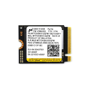 UNIDAD SSD M.2 1024GB NVMe MICRON 2230 BULK