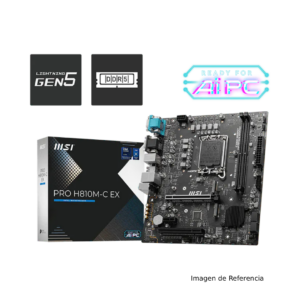 MOTHERBOARD ECS H810M LGA 1851 DRR5